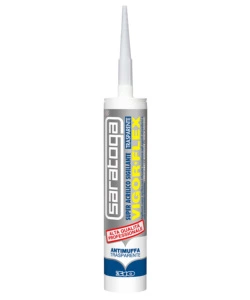 "VIGOR FLEX" SUPER ACRILICO SIGILLANTE TRASPARENTE 310 ML - SARATOGA.